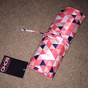 Fun makeup brush roll